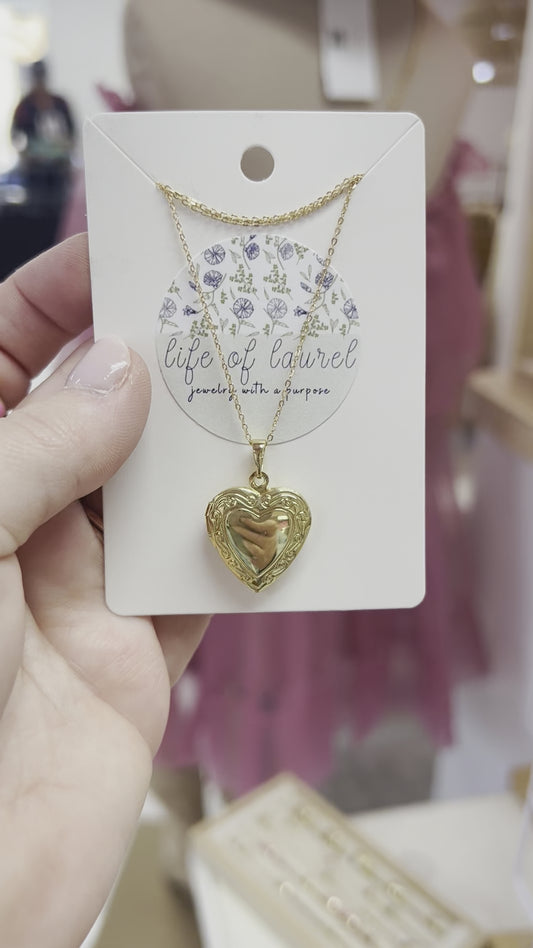 Engraved Locket