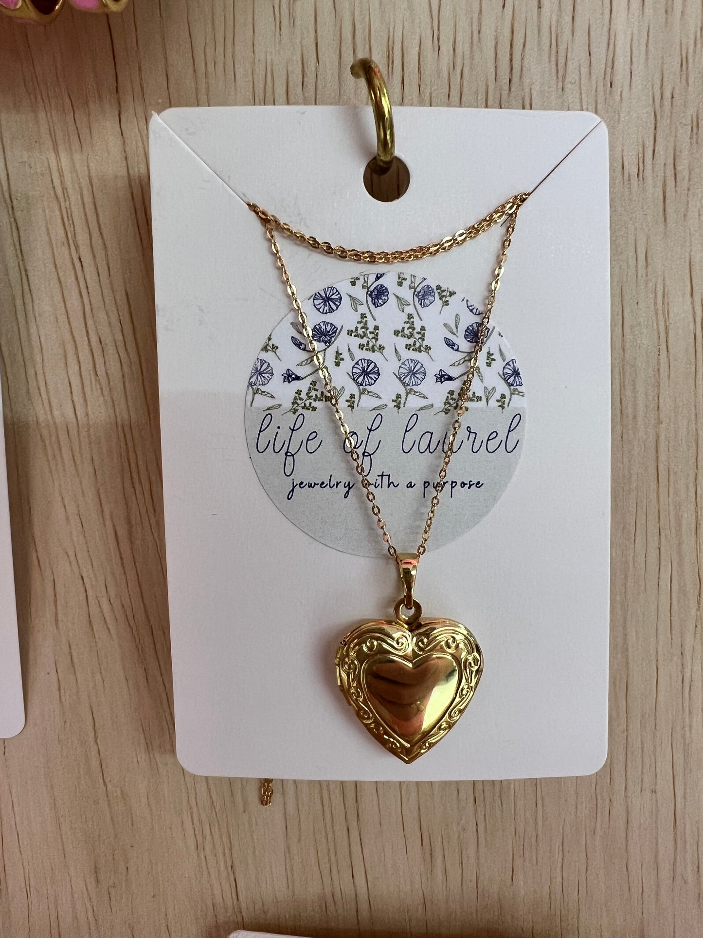 Engraved Locket